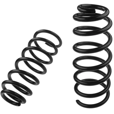 2 Pcs Rear Suspension Coil Springs