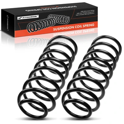 2 Pcs Rear Suspension Coil Springs