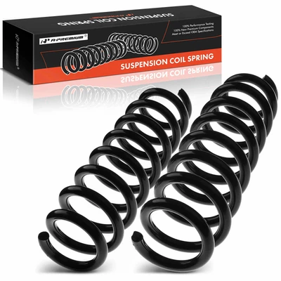 2 Pcs Rear Suspension Coil Springs