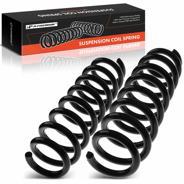 2 Pcs Rear Suspension Coil Springs for 2009-2011 BMW 335d