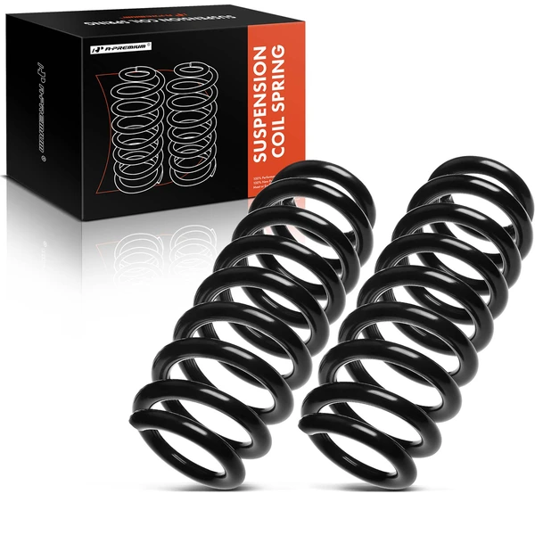 2 Pcs Rear Suspension Coil Springs for 2004-2007 BMW 330i