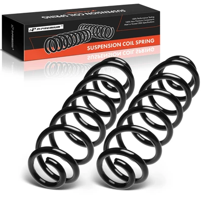 2 Pcs Rear Suspension Coil Springs