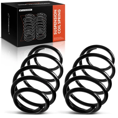 2 Pcs Rear Suspension Coil Springs