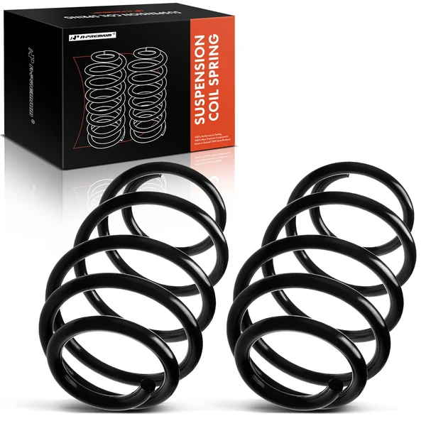 2 Pcs Rear Suspension Coil Springs for 2002-2007 Jeep Liberty