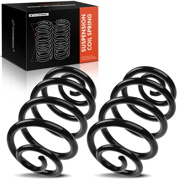 2 Pcs Rear Suspension Coil Springs for 1992-1995 BMW 325i