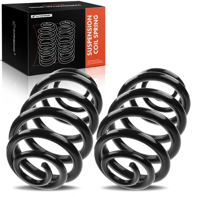 2 Pcs Rear Suspension Coil Springs