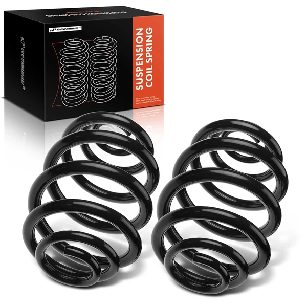 2 Pcs Rear Suspension Coil Springs for 2003-2005 2007 BMW Z4