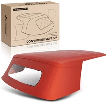 Burgundy Convertible Soft Top with Glass Window for 2003-2008 Mini Cooper