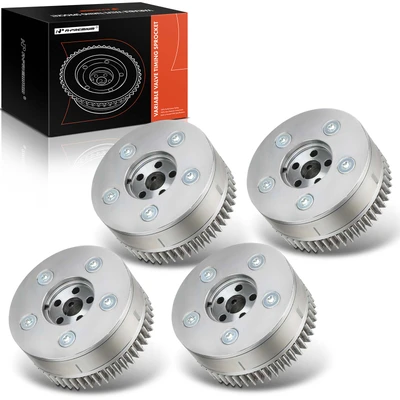 4 Pcs Intake & Exhaust Camshaft Adjuster VVT Gears