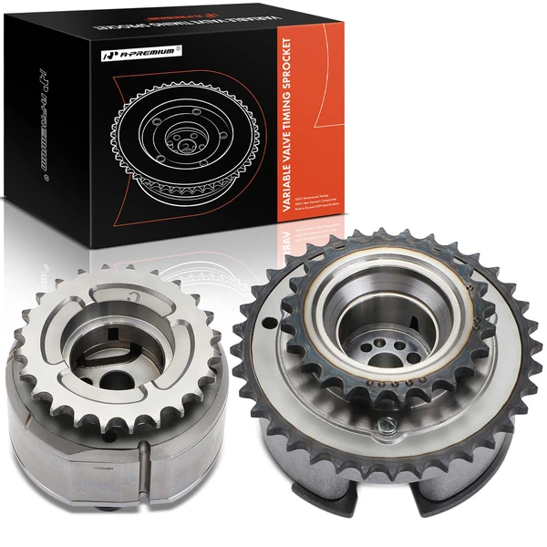 2 Pcs Exhaust & Intake Variable Valve Timing Sprocket for 2011-2015 Lexus RX350