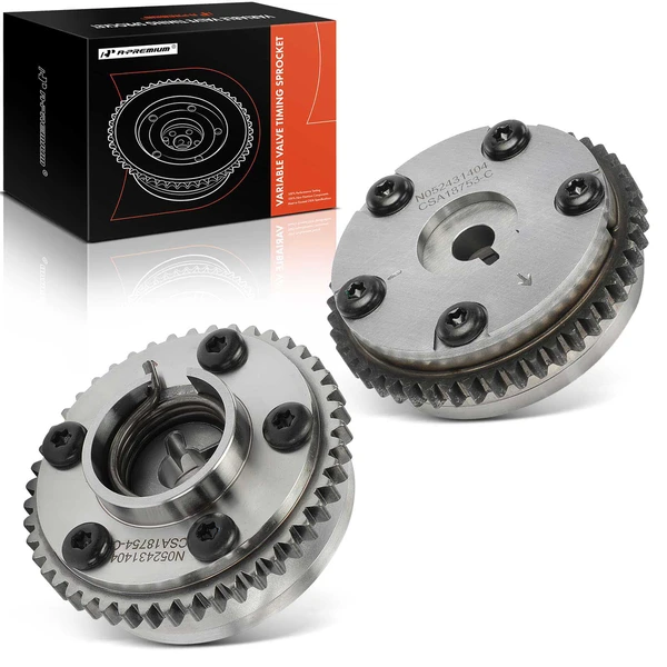 2 Pcs Intake & Exhaust Engine Variable Valve Timing (VVT) Sprocket for 2019-2020 Honda Civic