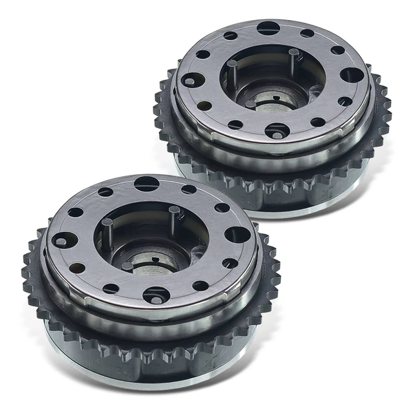2 Pcs Intake & Exhaust Camshaft Adjuster for 2013-2015 BMW X5