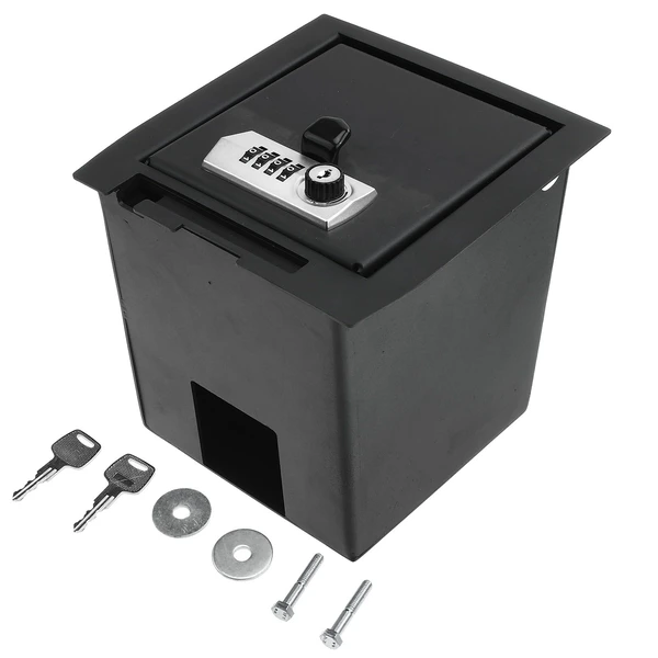 Center Console Safe Box for Toyota Tacoma 16-21 with Bucket Seats