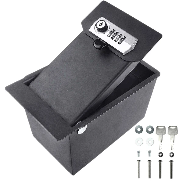 A-Premium APCSB008 2018-2020 Toyota Camry Center Console Safe Box