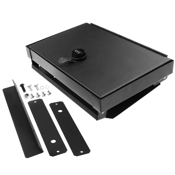 A-Premium APCSB005 2015-2019 GMC Sierra 2500 HD Center Console Safe Box