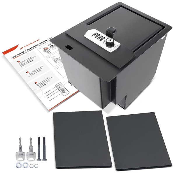 Center Console Safe Box for Toyota 4Runner 2014-2021 V6 4.0L SUV 4-Door