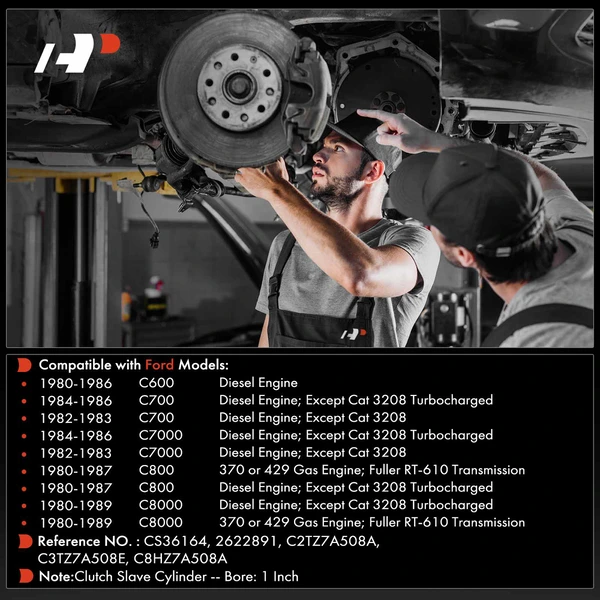 Clutch Slave Cylinder for Ford C600 1980-1986 C800 1980-1987 C8000 C7000 C700