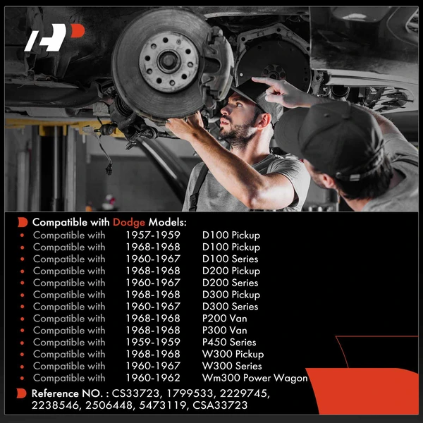 Clutch Slave Cylinder for Dodge D100 Series 60-67 D100 Pickup P200 Van P300 Van