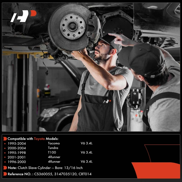 Clutch Slave Cylinder for Toyota Tacoma 95-04 Tundra 00-04 T100 95-98 4Runner