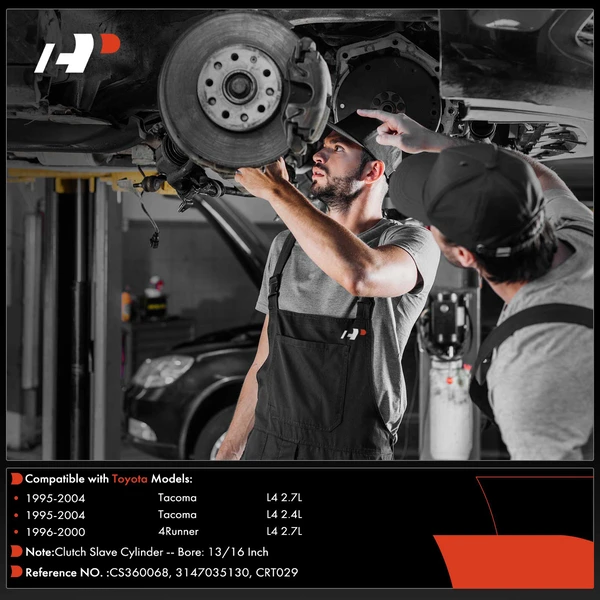 Clutch Slave Cylinder for Toyota Tacoma 1995-2004 4Runner 1996-2000 L4 2.7L 2.4L