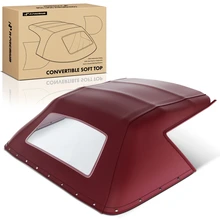 Bordeaux Convertible Soft Top with Plastic Window for Chevy Camaro 94-02 Pontiac