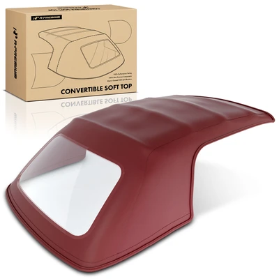 Bordeaux Convertible Soft Top with Plastic Window