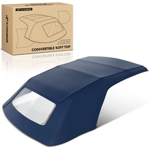 Blue Convertible Soft Top with Glass Window for Ford Mustang 1994-2004