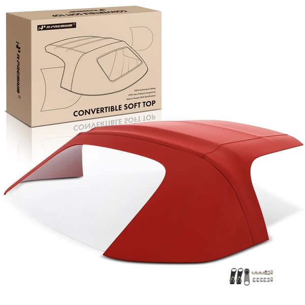 Burgundy Convertible Soft Top for Mercedes C209 C207 CLK350