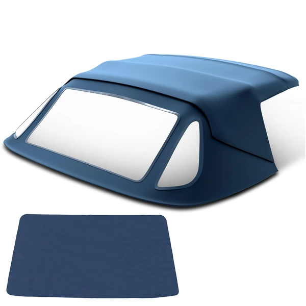 Blue Convertible Soft Top for 1990-1993 Mercedes-Benz 500SL