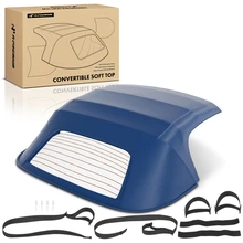 Blue Convertible Soft Top with Glass Window for 2000-2009 Honda S2000