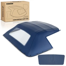 Blue Convertible Soft Top with Plastic Window for 1994-2002 Chevrolet Camaro