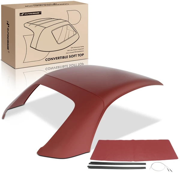 Bordeaux Convertible Soft Top for Mercedes-Benz 380SL 1981-1985 450SL 1975-1980 560SL