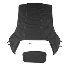 Black Convertible Soft Top for 2006-2009 Mercedes-Benz CLK350