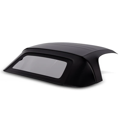 Black Convertible Soft Top with Glass Window