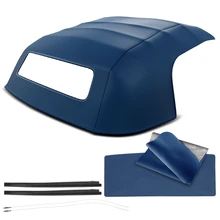 Blue Convertible Soft Top with Plastic Window for 1997-2002 Porsche Boxster