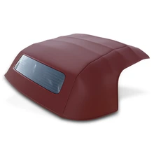 Bordeaux Convertible Soft Top with Glass Window for 1997-2002 Porsche Boxster