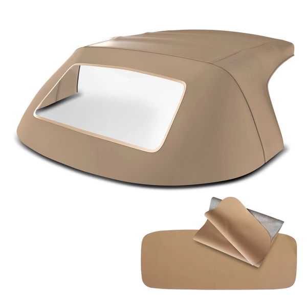 Convertible Soft Top with Plastic Rear Window for 1990-1997 1999-2005 Mazda Miata