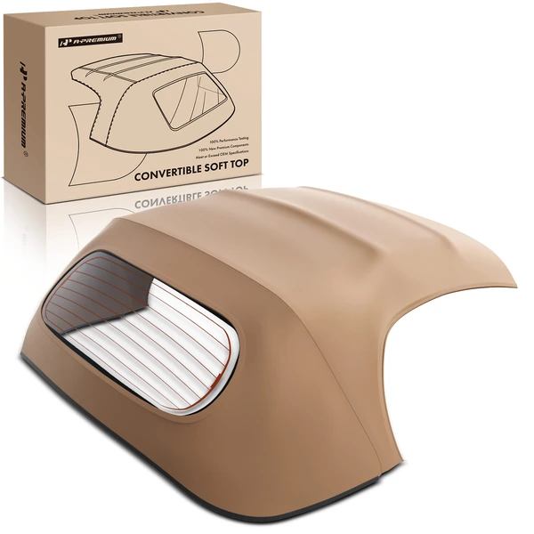 Tan Convertible Soft Top with Glass Window for BMW Z4 E85 2003-2008