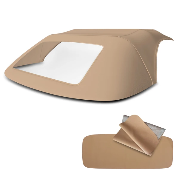 Convertible Soft Top with Plastic Window for 1994-2004 Ford Mustang