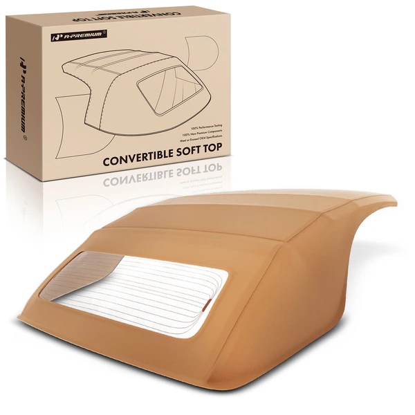 Tan Convertible Soft Top for 2005-2014 Ford Mustang