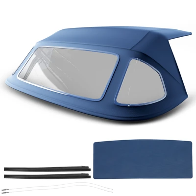 Blue Convertible Soft Top