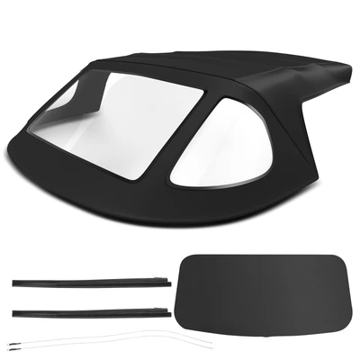 Convertible Soft Top with Clear Plastic Window