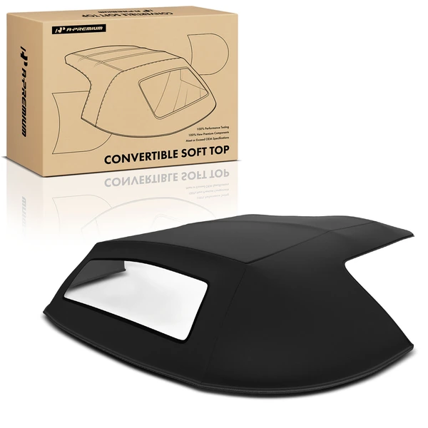 Convertible Soft Top with Plastic Window for 1986-1993 Chevrolet Corvette