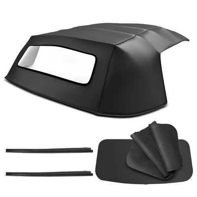 Convertible Soft Top with Clear Plastic Window