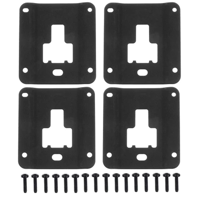 Truck Bed Cleats Tie Down Interface Plates with Screws