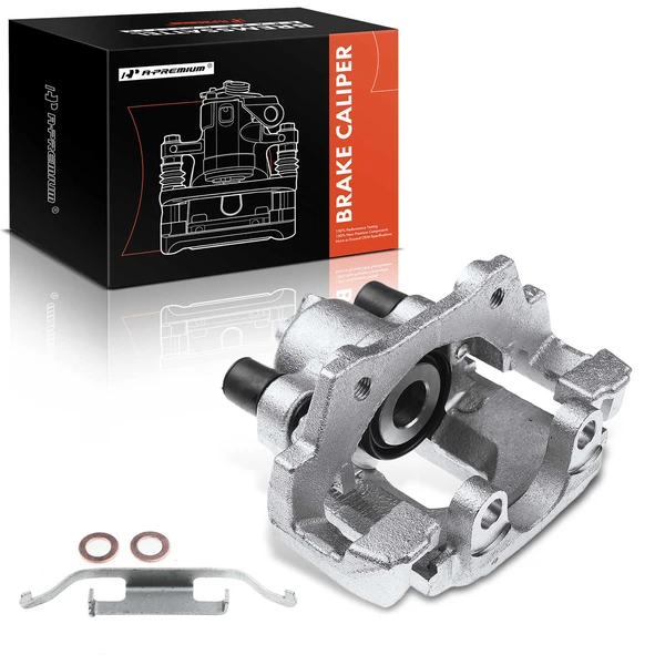 1-PC Brake Caliper, Rear Right Passenger Side, 1-Piston, A-Premium APBC1973