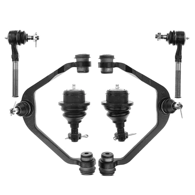 6 Pcs Control Arm with Ball Joint & Tie Rod End