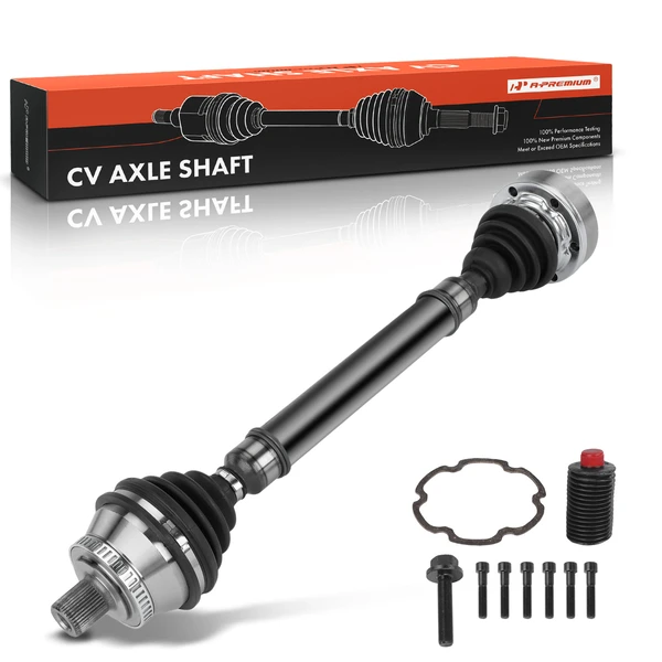 2001 Audi A4 1-Pc CV Axle Shaft Assembly A-Premium APCVA2243