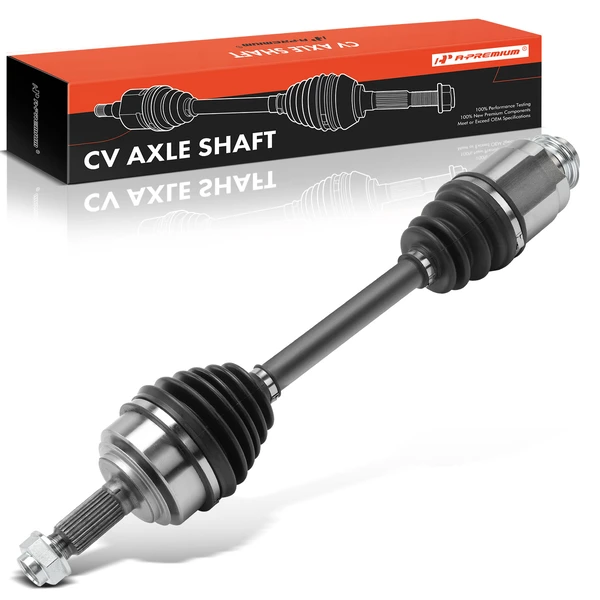 2005-2007 Honda Accord 1-Pc CV Axle Shaft Assembly Front Passenger Side A-Premium APCVA2924