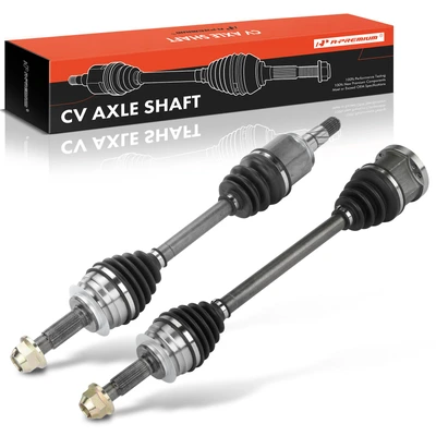 2 Pcs Front CV Axle Shaft Assembly